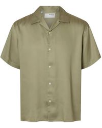 SELECTED - Short-Sleeve Shirt - Lyst