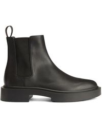 Giuseppe Zanotti - Jeremiah Elastic Leather Boots - Lyst