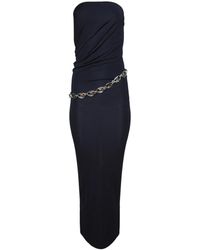Christopher Esber - Maxikleid Mit Kettendetail - Lyst