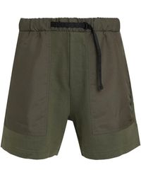Osklen - Bermuda Shorts Met Vlakken - Lyst