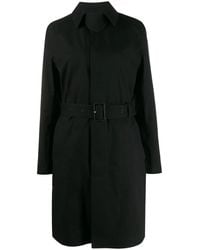 Saint Laurent - Belted Car Coat - Lyst