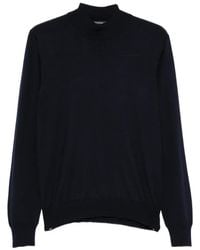 Tagliatore - Lionel High-Neck Sweater - Lyst