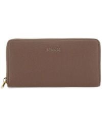 Liu Jo - Large Zip Wallet - Lyst