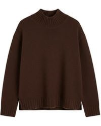 Chinti & Parker - Funnel-Neck Cashmere Sweater - Lyst