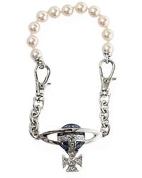 Vivienne Westwood - Orb Faux-Pearl Bracelet - Lyst