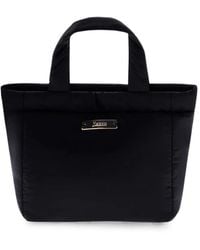 Herno - Padded Logo-Plaque Tote Bag - Lyst