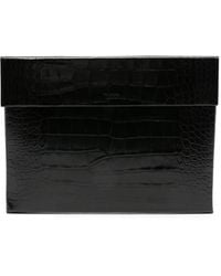 Tom Ford - Cartera con motivo de piel de cocodrilo - Lyst