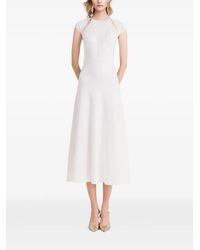 Gemy Maalouf - Cut-Out Detail Midi Dress - Lyst