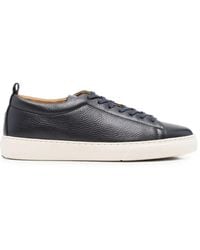 Henderson - Grainy Leather Sneakers - Lyst