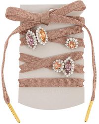 Golden Goose - Crystal-Embellished Shoelaces - Lyst