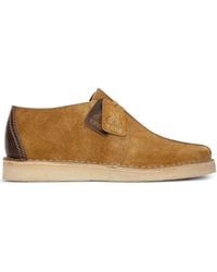 Clarks - Trek "Oak Hairy Suede" Desert Boots - Lyst