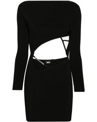 Gcds - Vestido corto asimétrico - Lyst