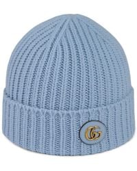 Gucci - Double G Cashmere Beanie - Lyst