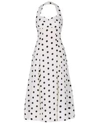 Nicholas - Robe Mi-Longue Seraphina À Pois - Lyst