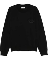 Etro - Embroidered Crew Neck Sweatshirt - Lyst