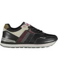 Carrera - Logo-Print Panelled Sneakers - Lyst