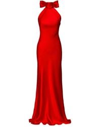 Il Volo - Oria Halterneck Maxi Dress - Lyst