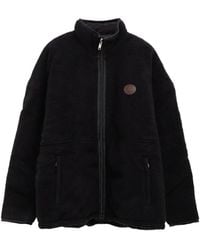 Willy Chavarria - Willy Logo-Patch Reversible Fleece Sport Jacket - Lyst
