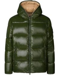 Save The Duck - Hooded Puffer Jacket - Lyst