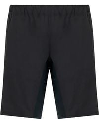 Veilance - Logo-Patch Elasticated Shorts - Lyst