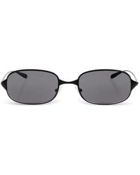 McQueen - Lunettes De Soleil À Monture Ovale - Lyst