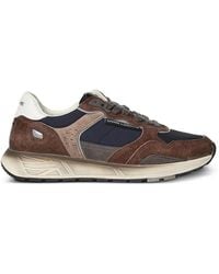 Crime London - Rush Suede Panelled Sneakers - Lyst