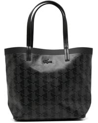 Lacoste - Small Zely Monogram-print Tote Bag - Lyst
