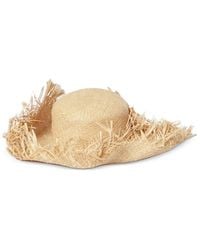 Emporio Armani - Frayed Hat - Lyst