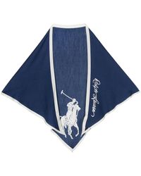Polo Ralph Lauren Polo Pony Schal - Blau