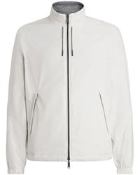 ZEGNA - Reversible Zip-Up Blouson - Lyst