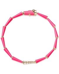 Melissa Kaye - 18Kt And Diamond Lola Bracelet - Lyst