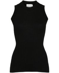 Sportmax - Toledo Knitted Cotton Top - Lyst