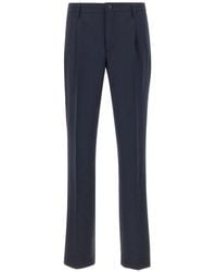 Pal Zileri - Front Pleats Button Trousers - Lyst