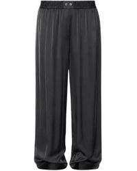 Zadig & Voltaire - Pin Elasticated-Waist Wide-Leg Trousers - Lyst