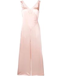 Stella McCartney - Lace Detail Jumpsuit - Lyst