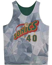Mitchell & Ness - Reversible Mesh Vest - Lyst