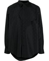 GmbH - Hammer-Jacquard Button-Up Shirt - Lyst