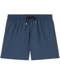 Fedeli - Madeira Drawstring Swim Shorts - Lyst