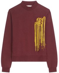 Dries Van Noten - Embroidered Sweatshirt - Lyst