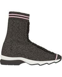 fendi high top sneakers womens