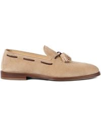 Brunello Cucinelli - Tassel-Detail Loafers - Lyst