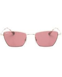 Ray-Ban - Geometric-Frame Sunglasses - Lyst