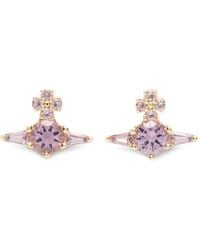 Vivienne Westwood - Boucles D'Oreilles Ofelia Orb Serties De Cristaux - Lyst