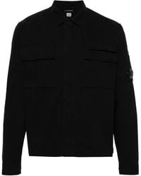 C.P. Company - Lens-Detail Cotton Shirt - Lyst