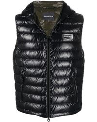 Mens Clothing Jackets Waistcoats and gilets Duvetica Filucca Down Vest in Black for Men 