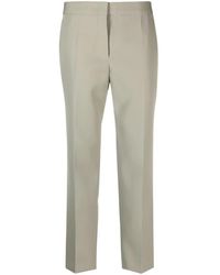 Jil Sander - Straight-Leg Wool Trousers - Lyst