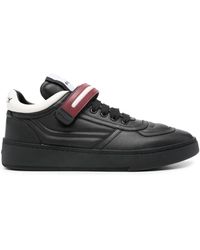 Bally - Touch-strap Leather Sneakers - Lyst