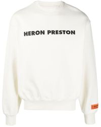 Heron Preston - Logo-print Organic Cotton Sweatshirt - Lyst