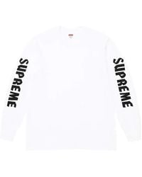 Supreme - X Spitfire Logo-Print Sweatshirt - Lyst