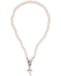 Vivienne Westwood - Aleksa Pearl Necklace - Lyst